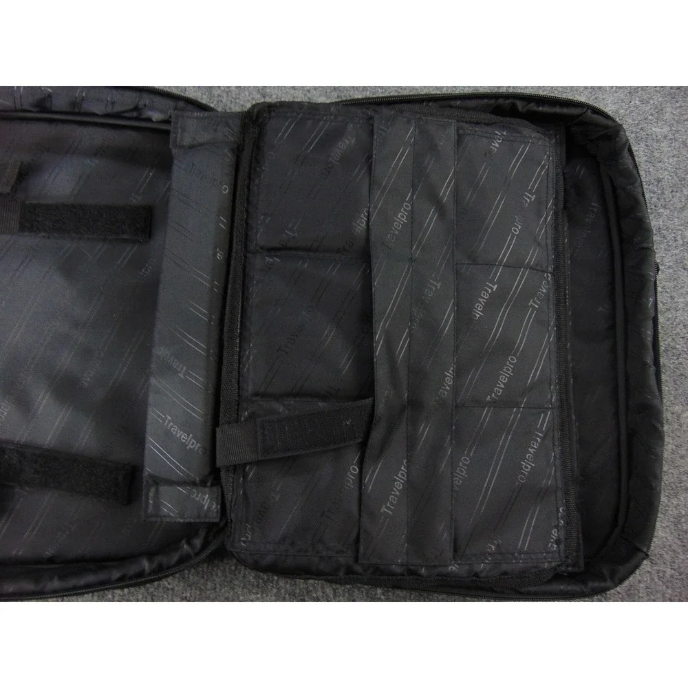 Travelpro Attachables Mens B4 Black Solid Organizer Briefcase Work Travel Bag